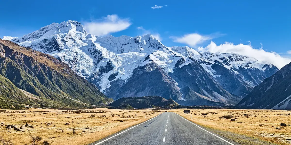 Scenic New Zealand Drive