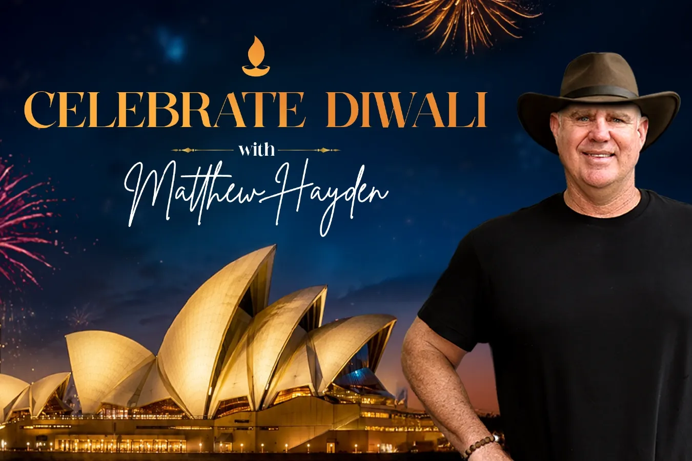 Celebrate Diwali with Matthew Hayden